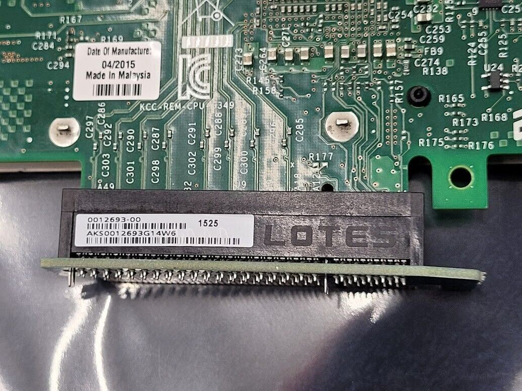 Intel Dell 0YC5T9 10GbE 2 Port Gigabit Ethernet Adapter PCI Custom Bracket