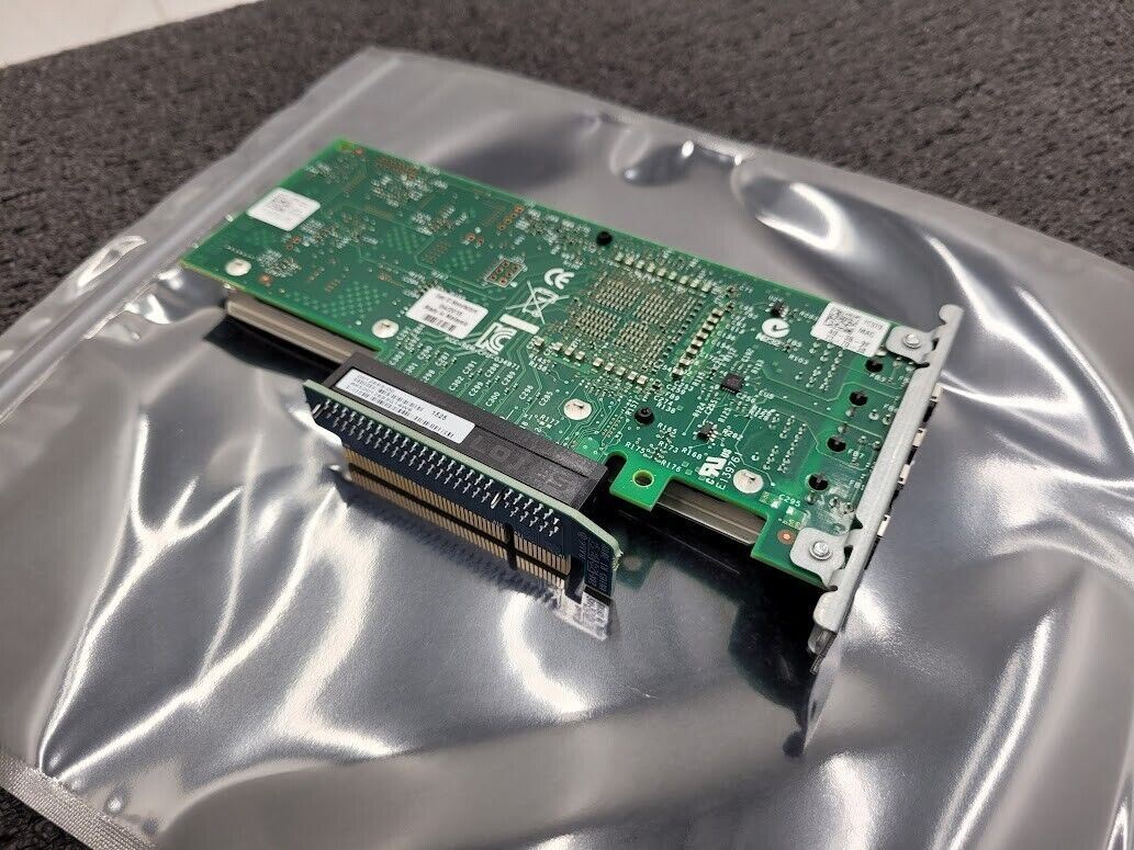 Intel Dell 0YC5T9 10GbE 2 Port Gigabit Ethernet Adapter PCI Custom Bracket
