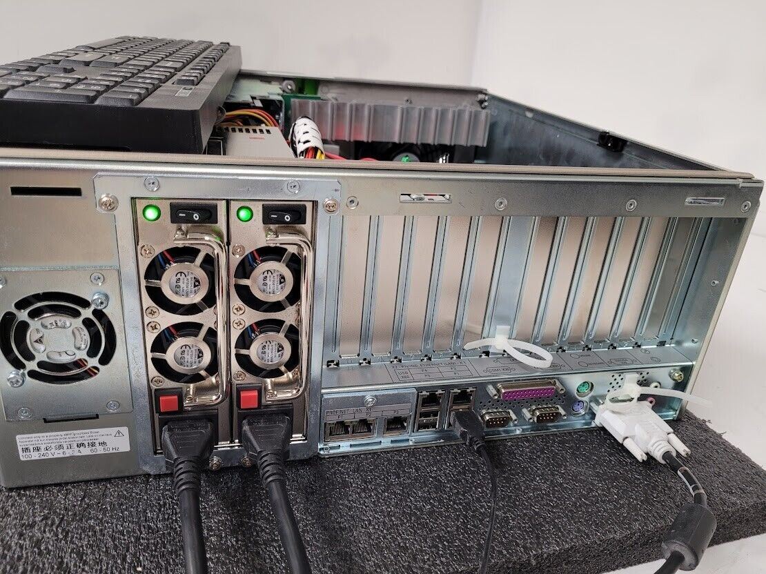 Siemens 6AG4114-1RR22-2BX6 Simatic PROFINET Rack PC IPC847C i7-640 4Gb NO Top