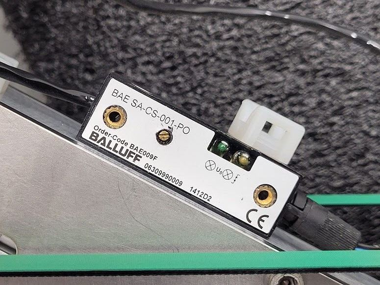 Beckhoff Stepper Motor Driven Extendable 2 Belt Conveyor 13" to 19" Extension B