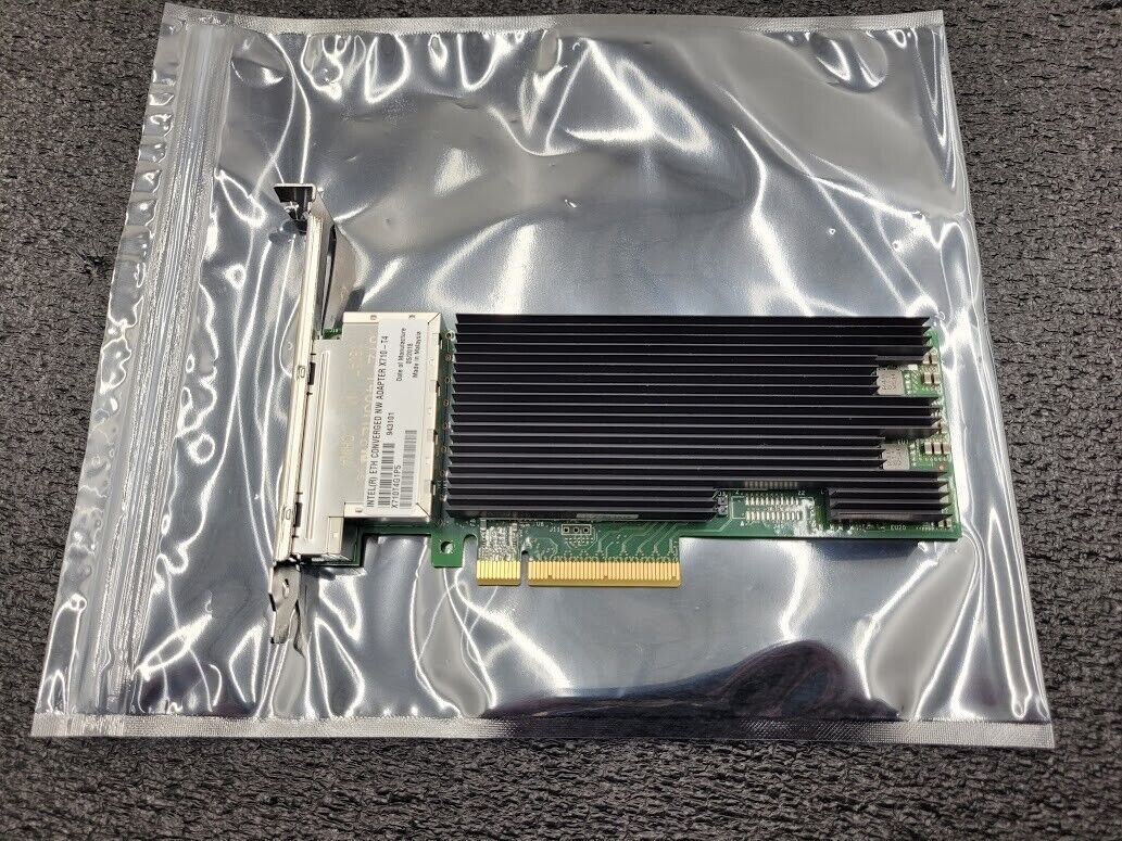 Intel 4 Port Ethernet Converged Network Adapter X710-T4 X710T4G1P5