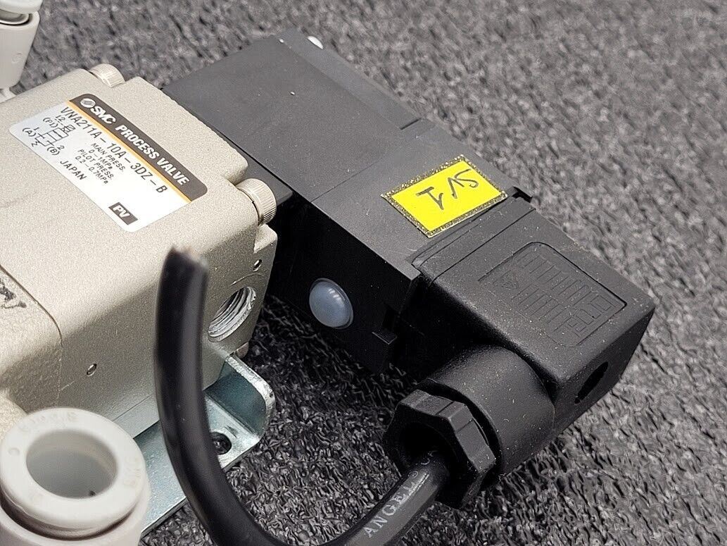 SMC VNA211A-10A-3DZ-B process valve VNA/B/C/D 2-WAY MEDIA VALVE 24VDC