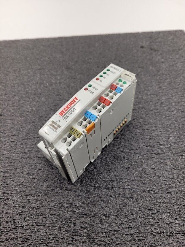 Beckhoff InterBus-S Koppler Coupler BK4000 24VDC DB9 Connectors