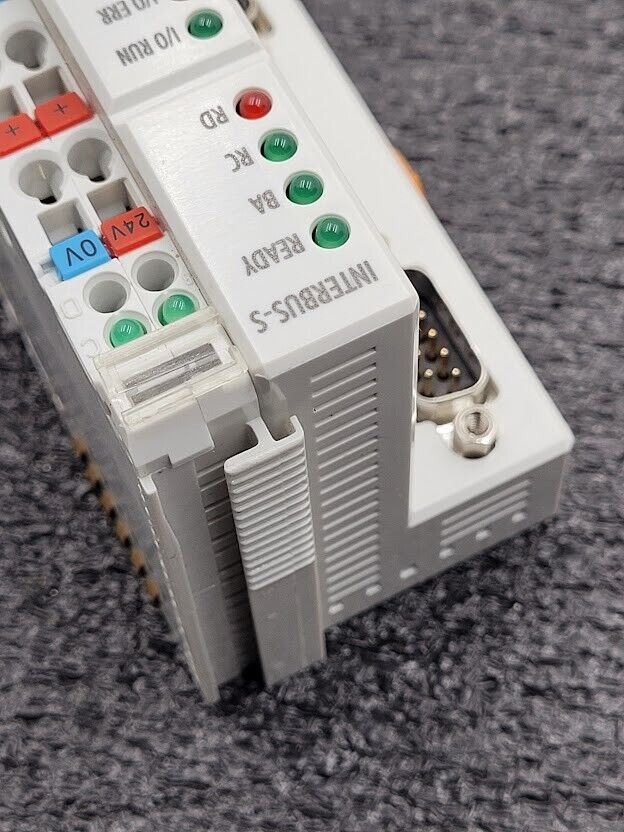 Beckhoff InterBus-S Koppler Coupler BK4000 24VDC DB9 Connectors