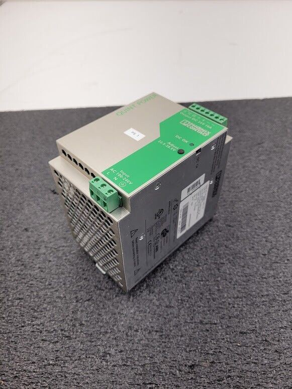 Phoenix Contact Quint-PS-100-240AC/24DC/10 Power Supply In: 100/240V Out: 24VDC