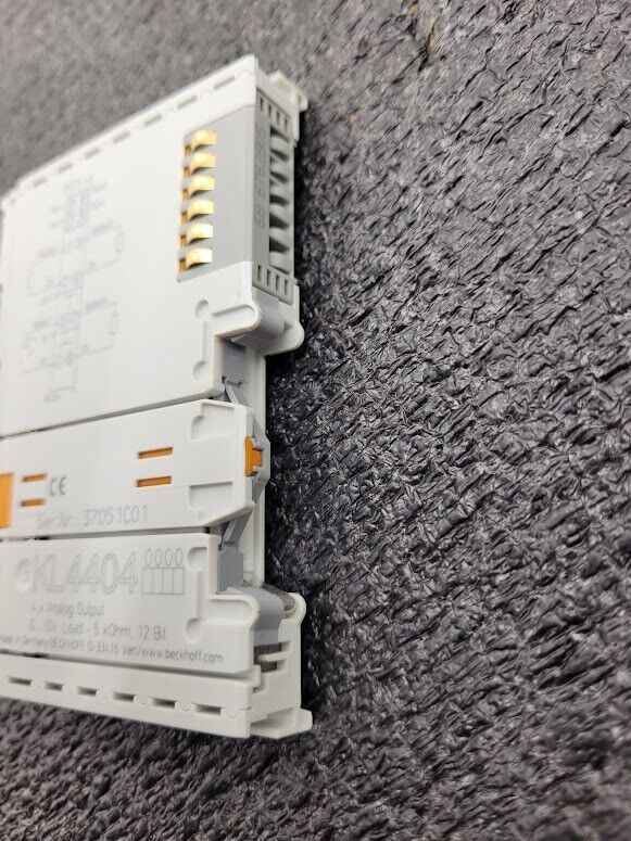 Beckhoff KL4404 4x Analog Output Terminal Module 0...10V   5kOhm 12 bit