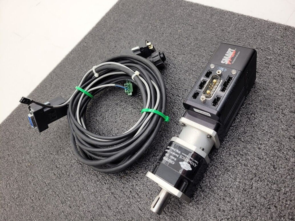 Animatics SmartMotor SM1720M w/ GH17P10 10:1 Gearhead Working Pull, Guaranteed.