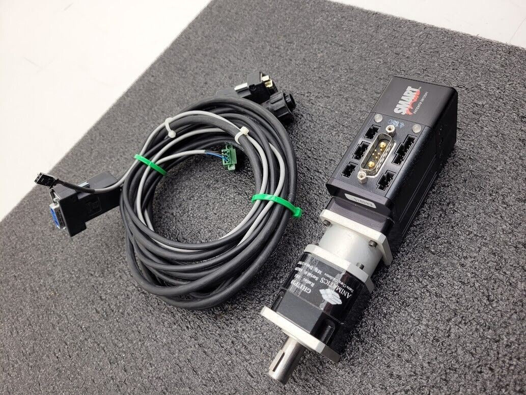 Animatics SmartMotor SM1720M w/ GH17P10 10:1 Gearhead Working Pull, Guaranteed.