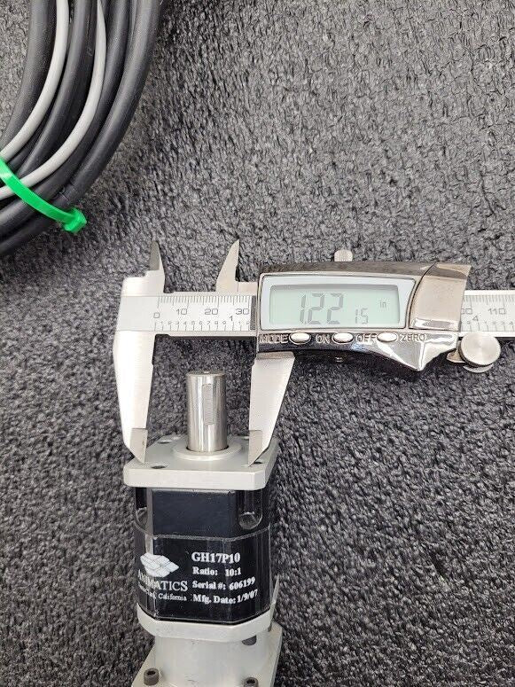 Animatics SmartMotor SM1720M w/ GH17P10 10:1 Gearhead Working Pull, Guaranteed.