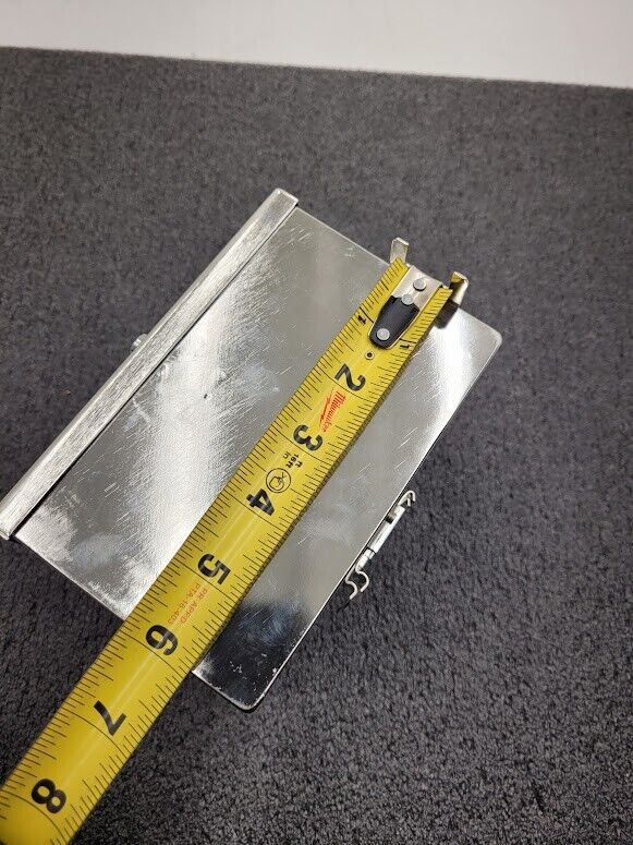 Stainless Steel Electronics Project Box DIN Rail w/ window 5"x6"x4"
