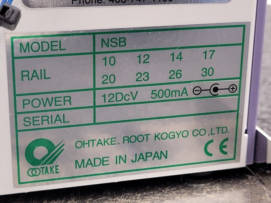 OHTake Root Kogyo Quicher NSB Screw Feeder Tested Working