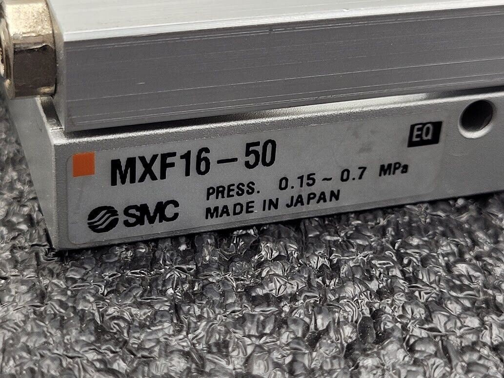 SMC MXF16-50 Low Profile Precision Pneumatic Slide Table Cross Roller Bearings