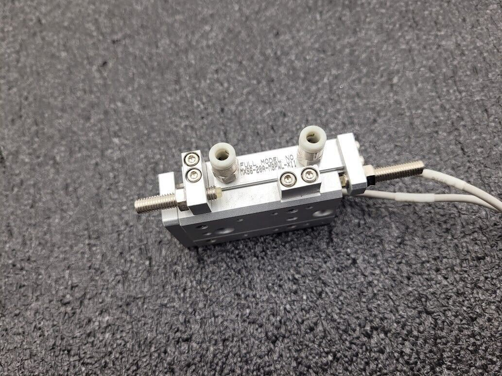 SMC MXS6-20 Pneumatic Dual Rod Cylinder Slide D-F9PW Sensors MXS6-20A-M9PWL-X11