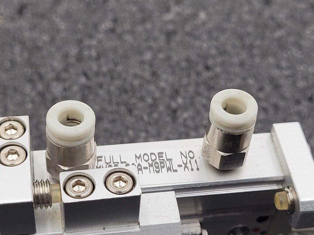 SMC MXS6-20 Pneumatic Dual Rod Cylinder Slide D-F9PW Sensors MXS6-20A-M9PWL-X11