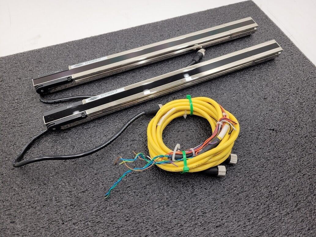 Banner SLPE25-410NP8 SLPR25-410NP8 Light Curtain Kit 410mm Long 0.1-7m Range 24V