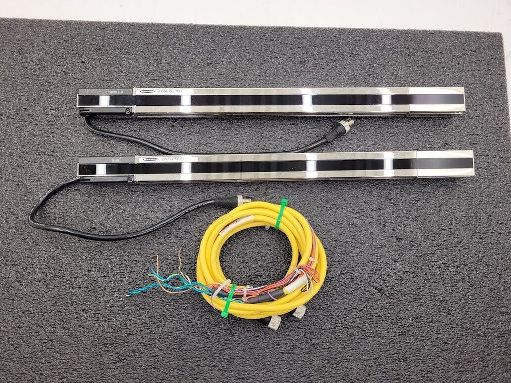 Banner SLPE25-410NP8 SLPR25-410NP8 Light Curtain Kit 410mm Long 0.1-7m Range 24V