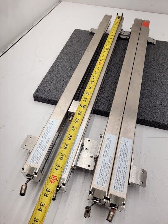 2 Pair (4 units) Banner EZ-Screen SLSR14-750NQ8 SLSE14-750NQ8 Parts or Repair