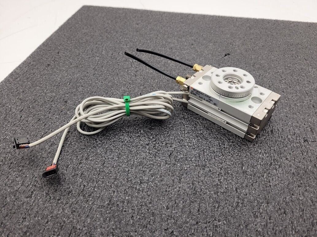 SMC MSQB10AX-X204 Pinion Rotary Actuator Pneumatic Cylinder Table D-M9N Sensors