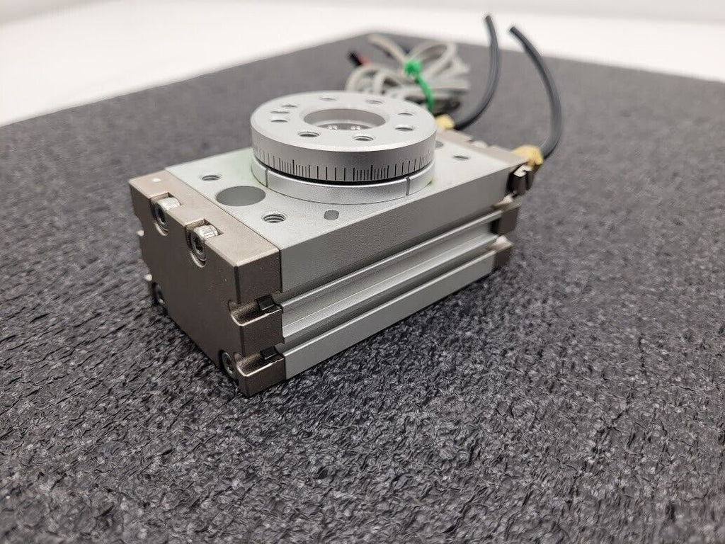 SMC MSQB10AX-X204 Pinion Rotary Actuator Pneumatic Cylinder Table D-M9N Sensors