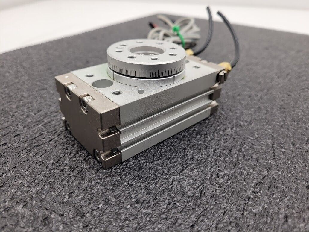 SMC MSQB10AX-X204 Pinion Rotary Actuator Pneumatic Cylinder Table D-M9N Sensors