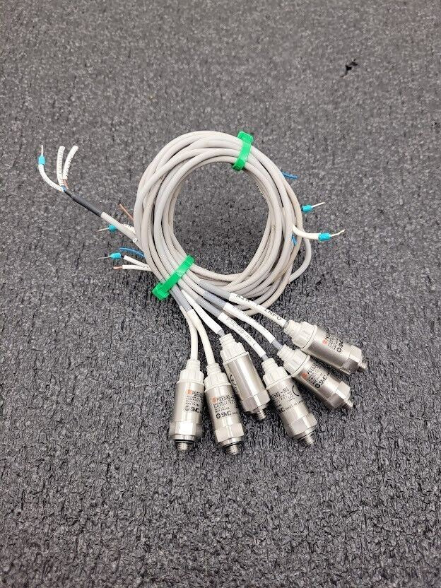 Lot of 6x  SMC PSE530-M5 PSE531-M5 Pressure Switch Sensor Max 1 MPa 12-24VDC