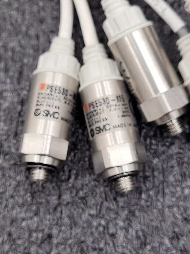 Lot of 6x  SMC PSE530-M5 PSE531-M5 Pressure Switch Sensor Max 1 MPa 12-24VDC