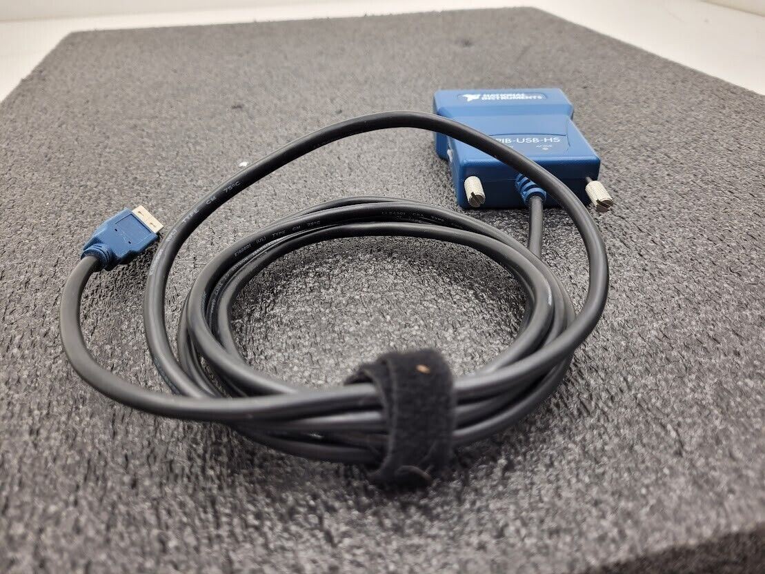 NI National Instruments GPIB-USB-HS USB-GPIB Converter Tested Working