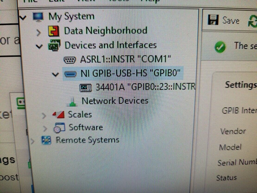 NI National Instruments GPIB-USB-HS USB-GPIB Converter Tested Working