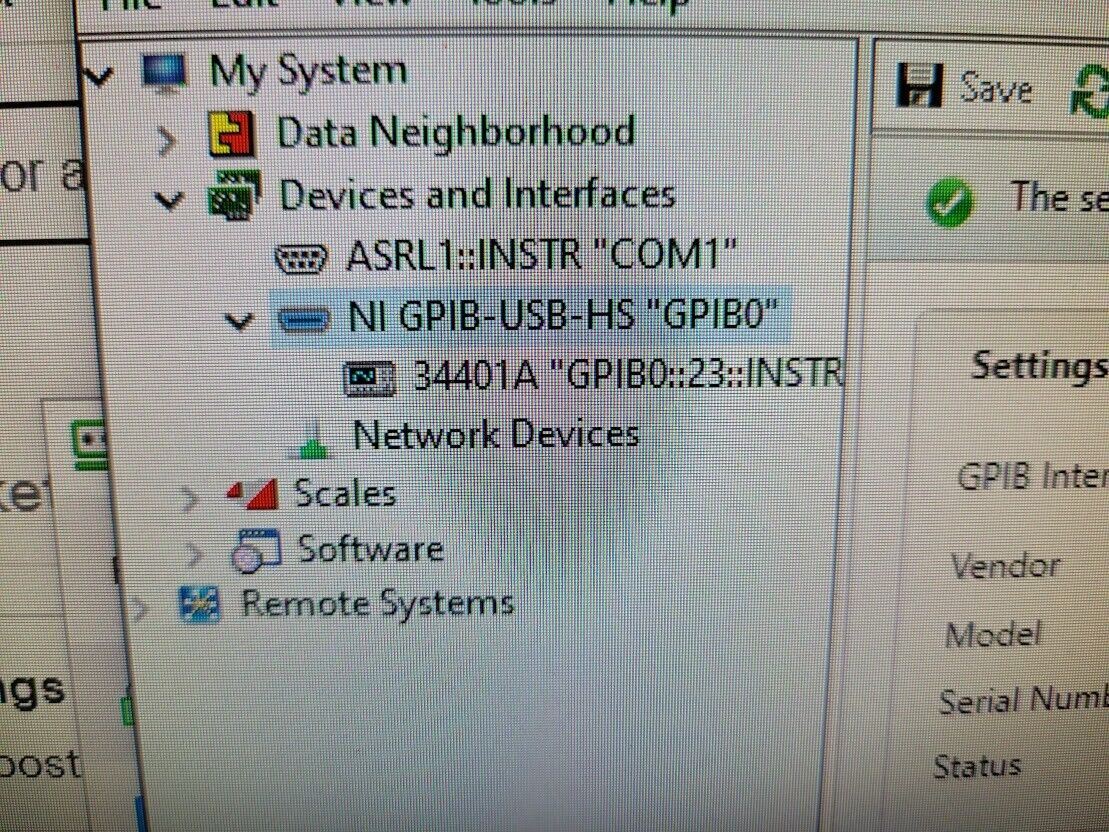 NI National Instruments GPIB-USB-HS USB-GPIB Converter Tested Working