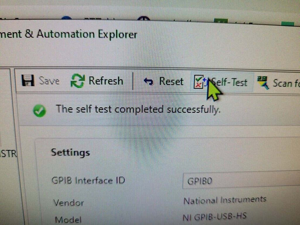 NI National Instruments GPIB-USB-HS USB-GPIB Converter Tested Working