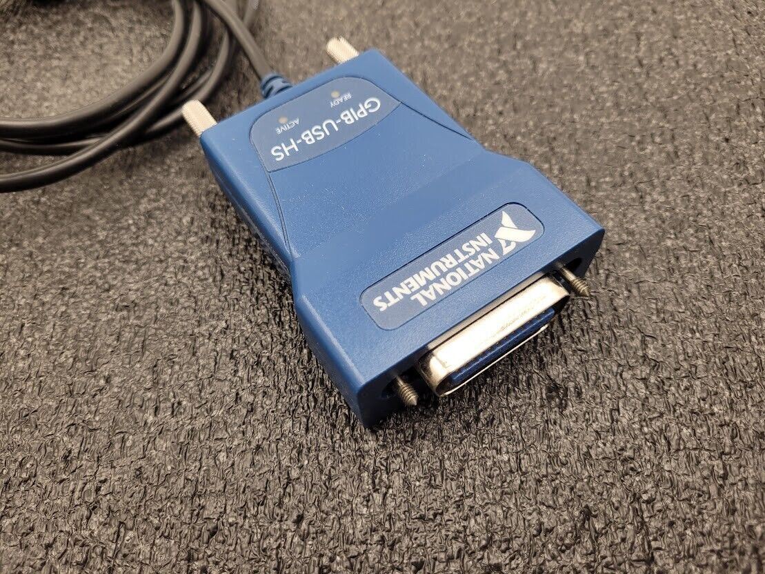 NI National Instruments GPIB-USB-HS USB-GPIB Converter Tested Working