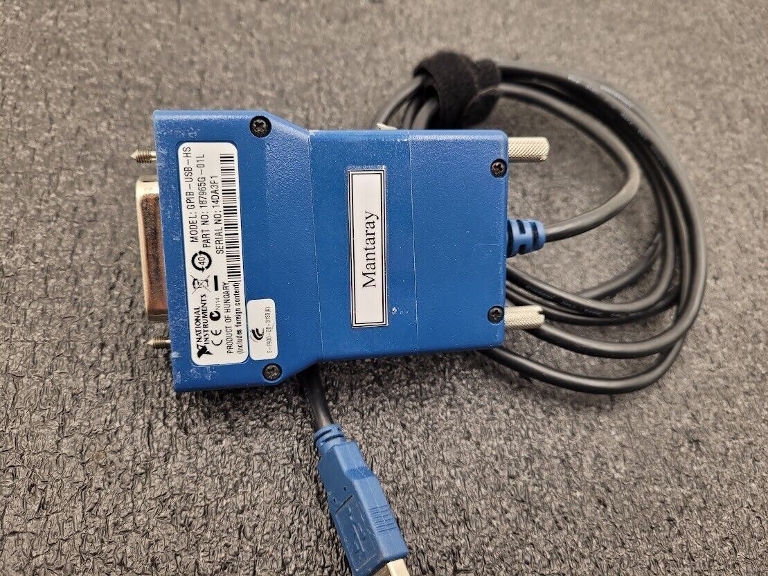 NI National Instruments GPIB-USB-HS USB-GPIB Converter Tested Working