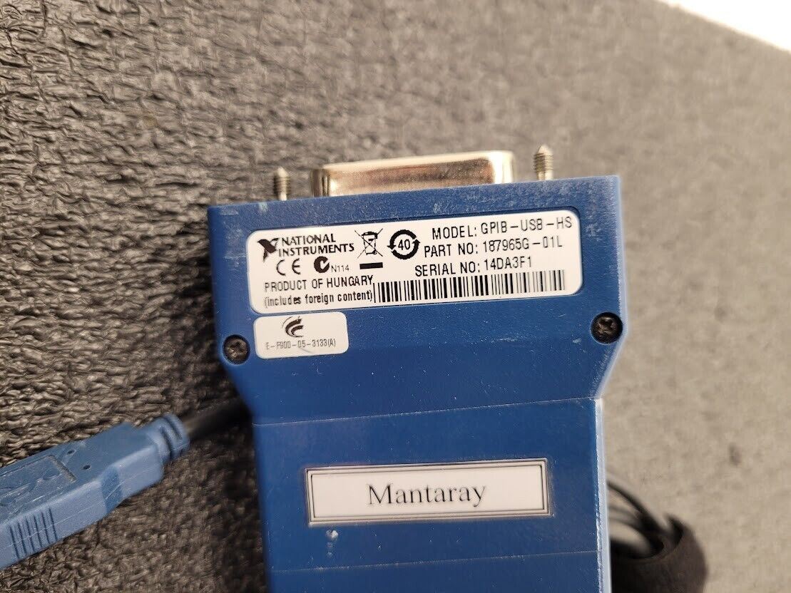 NI National Instruments GPIB-USB-HS USB-GPIB Converter Tested Working
