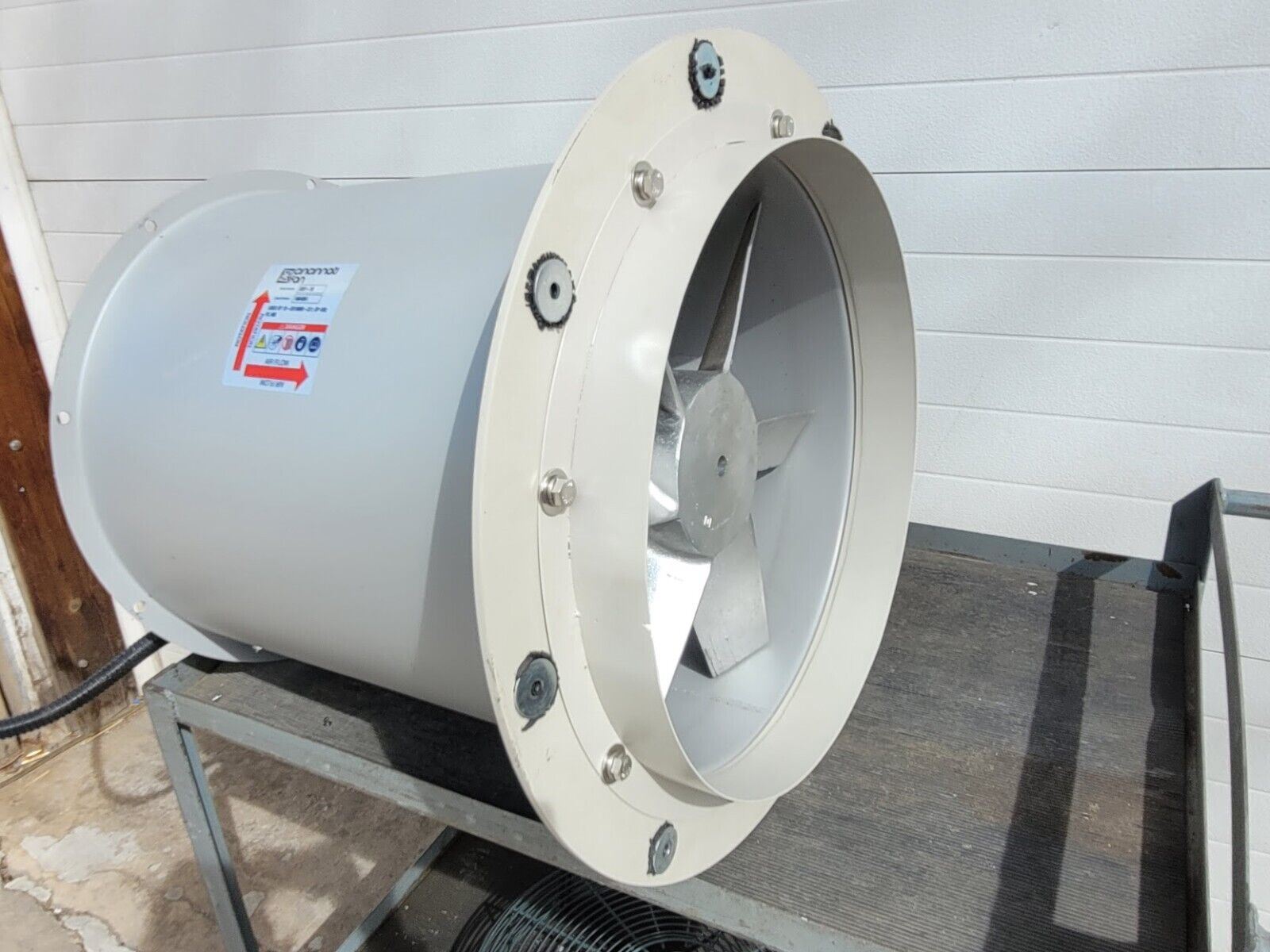 Cincinnati Fan Axial Duct Fan Ventilator DDF-18 208-230/460VAC 3PH 1760rpm 1HP