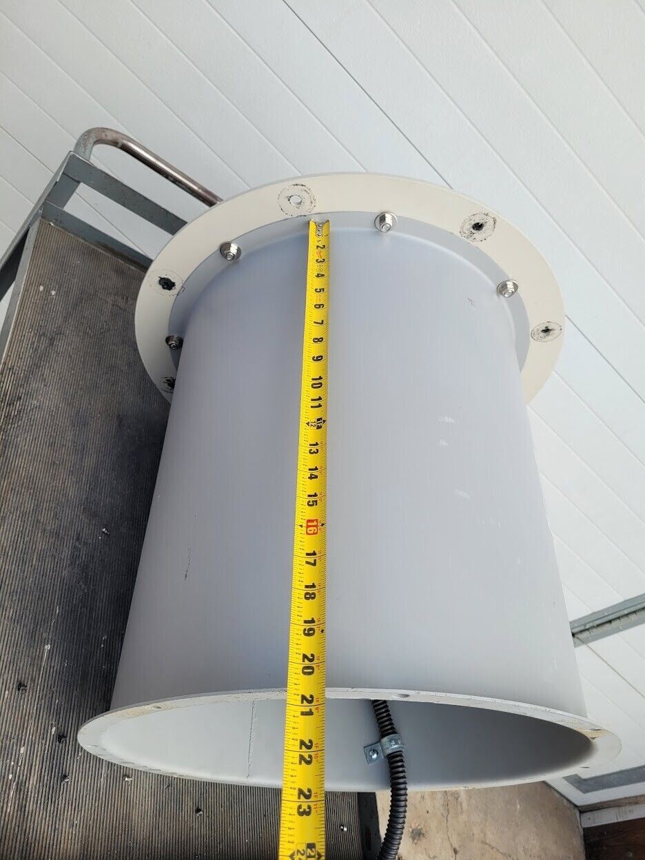 Cincinnati Fan Axial Duct Fan Ventilator DDF-18 208-230/460VAC 3PH 1760rpm 1HP