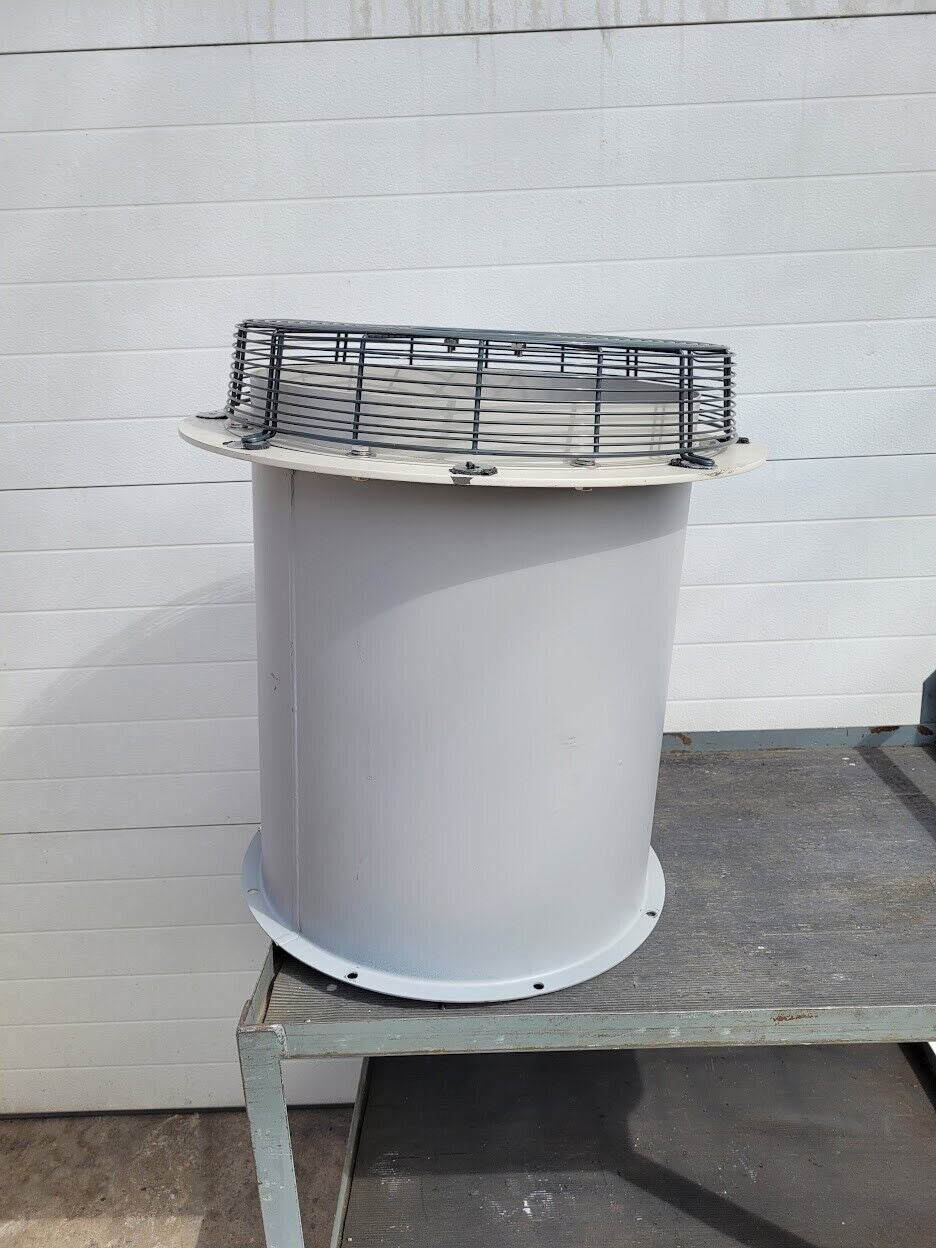 Cincinnati Fan Axial Duct Fan Ventilator DDF-18 208-230/460VAC 3PH 1760rpm 1HP