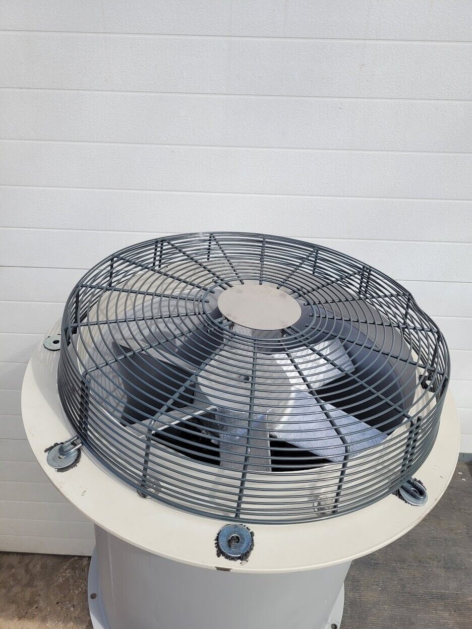 Cincinnati Fan Axial Duct Fan Ventilator DDF-18 208-230/460VAC 3PH 1760rpm 1HP