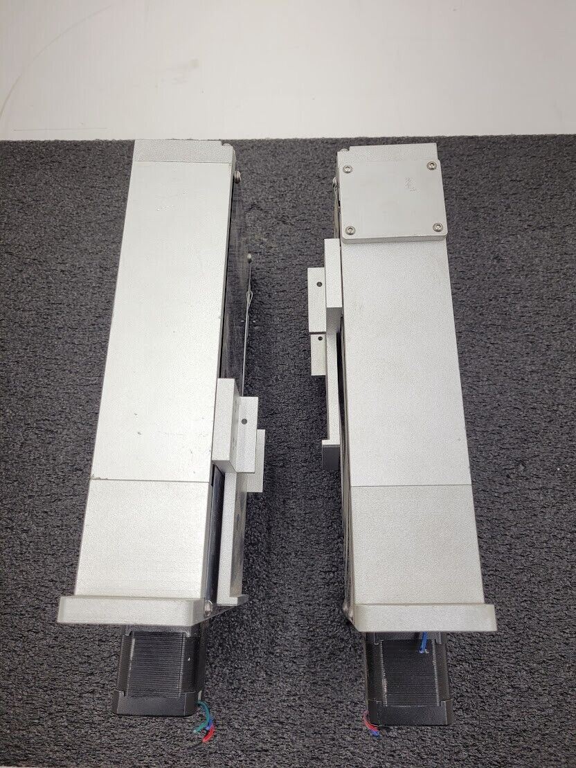 Lot of 2 Stepper Linear Lead Screw Actuator 5" 130mm Travel 4mm Pitch 12mm Screw