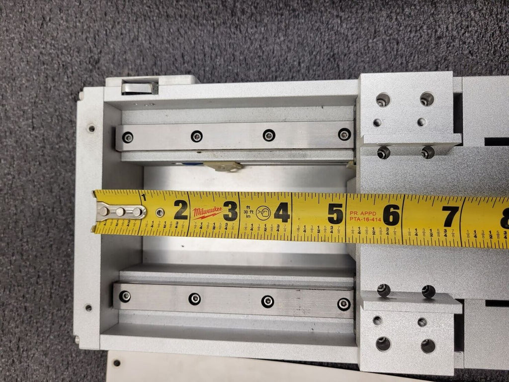 Lot of 2 Stepper Linear Lead Screw Actuator 5" 130mm Travel 4mm Pitch 12mm Screw