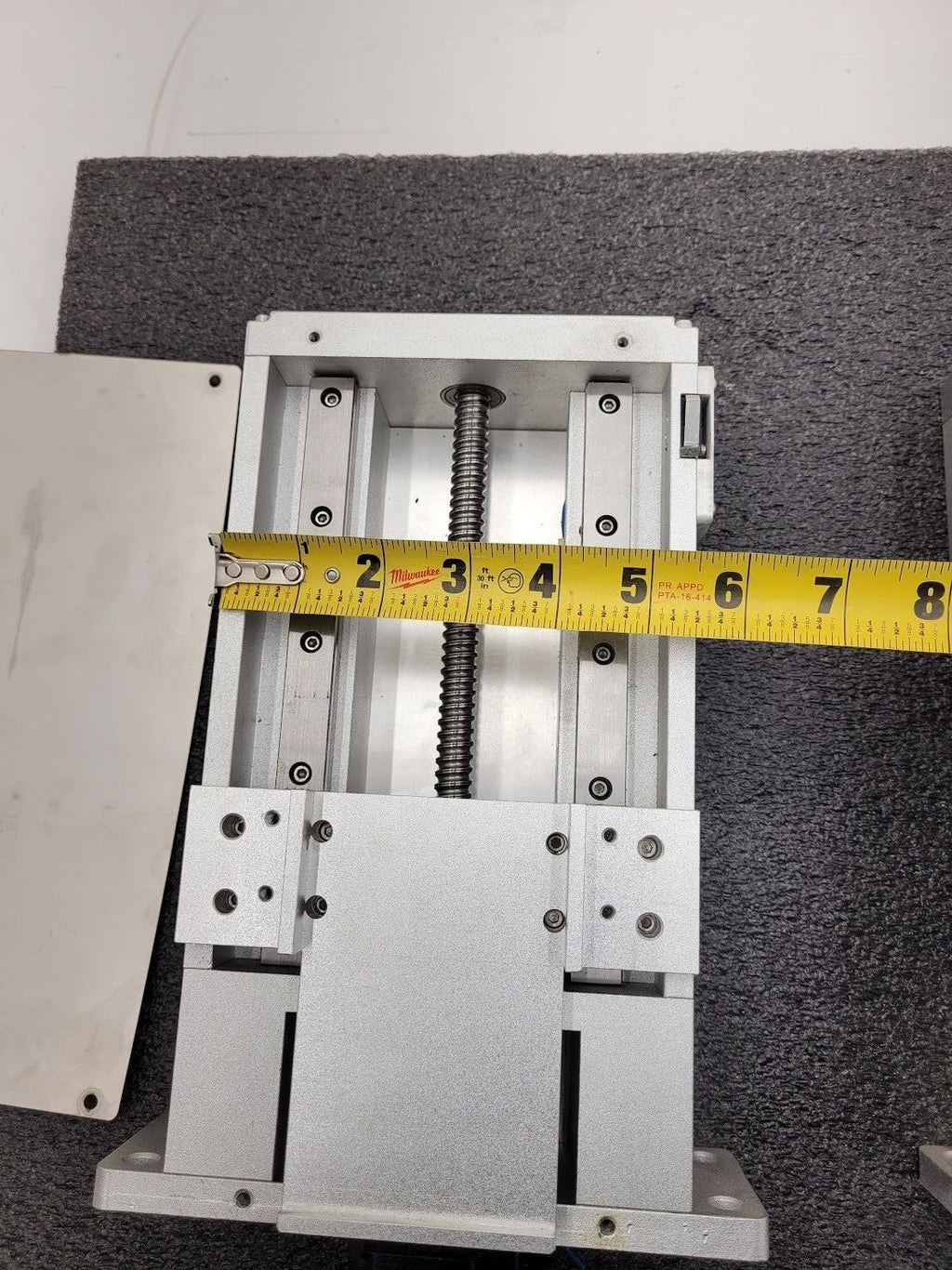 Lot of 2 Stepper Linear Lead Screw Actuator 5" 130mm Travel 4mm Pitch 12mm Screw