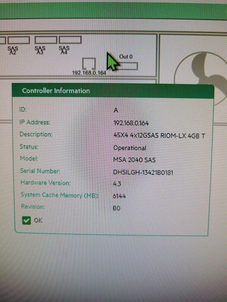 Dot Hill FRUTC05-01 12Gb SAS / FC Disk Array Controller Module 81-00000078-00-03