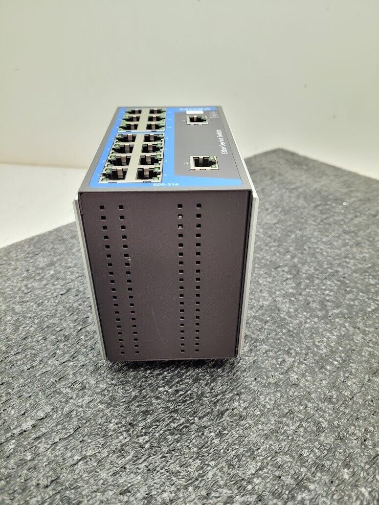 Moxa Industrial Network DIN RAIL Ethernet Switch EDS-316-T  Unmanaged 16 Port