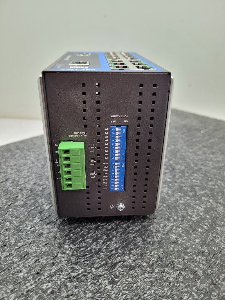 Moxa Industrial Network DIN RAIL Ethernet Switch EDS-316-T  Unmanaged 16 Port