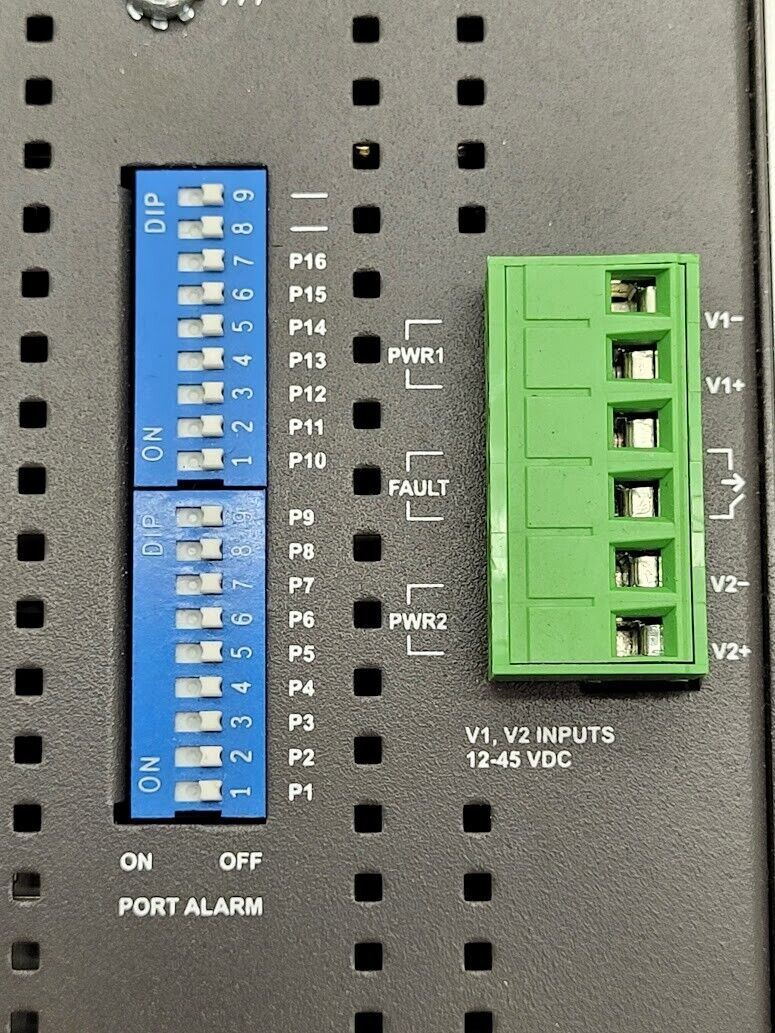 Moxa Industrial Network DIN RAIL Ethernet Switch EDS-316-T  Unmanaged 16 Port