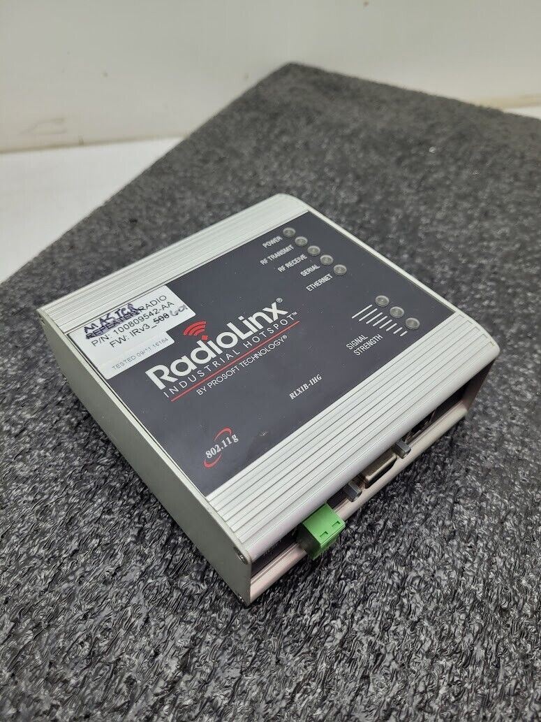 ProSoft Radiolinx RLXIB-IHG High Power Industrial Hotspot 802.11g 24VDC Power