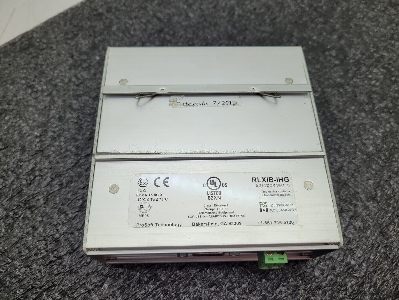 ProSoft Radiolinx RLXIB-IHG High Power Industrial Hotspot 802.11g 24VDC Power
