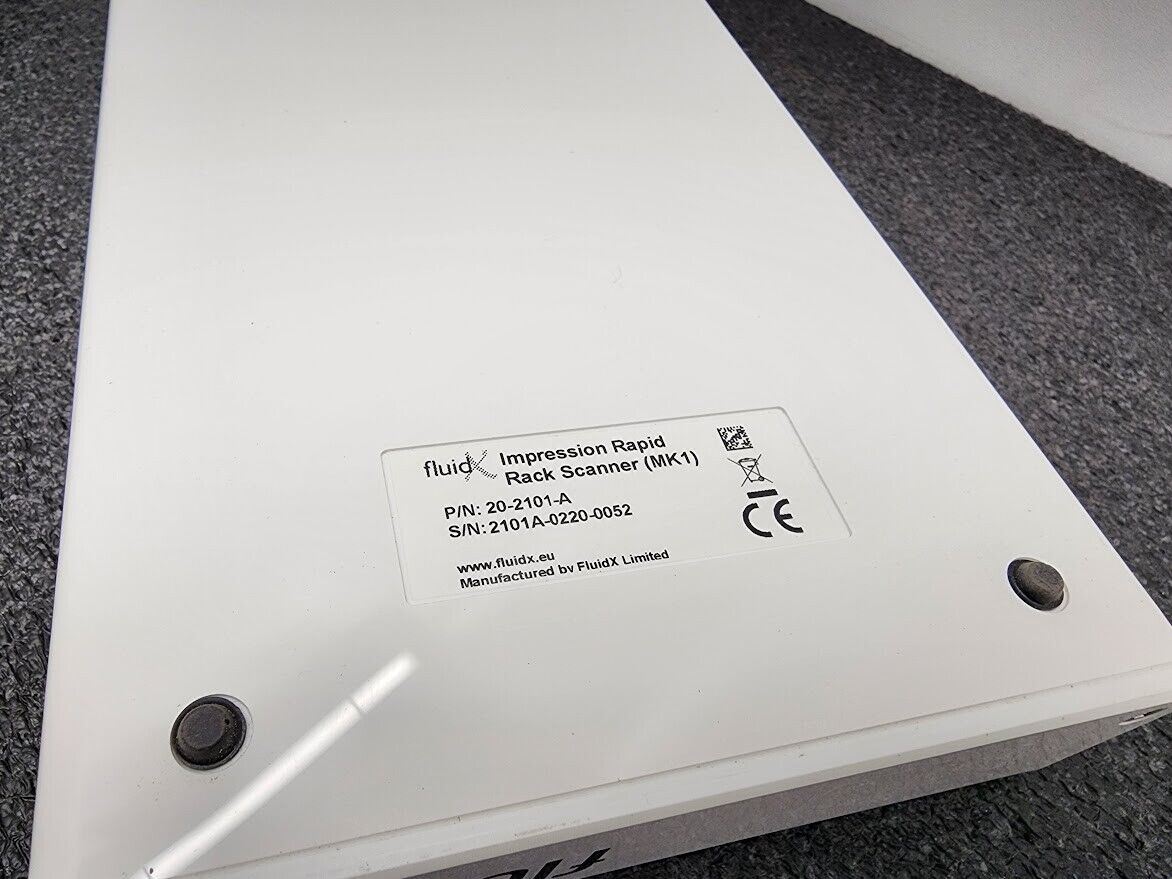AZENTA fluidX Impression Rapid Rack Scanner-Based Barcode Reader MK1 20-2101-A