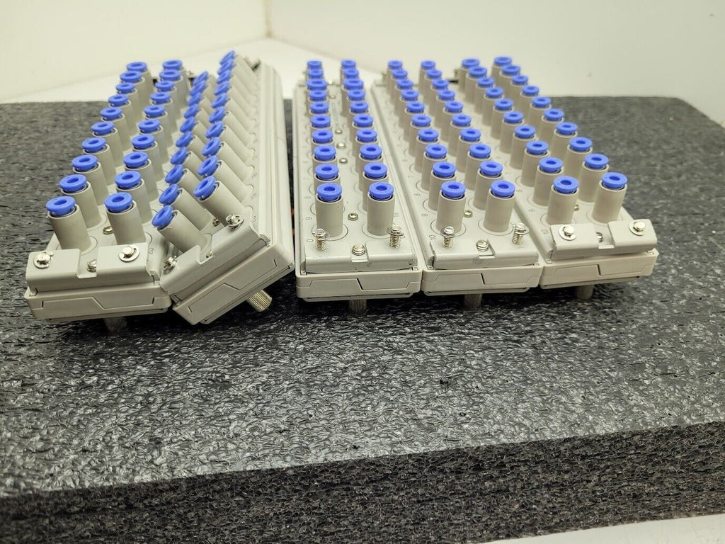 Lot of 5x SMC Multiconnector 20 Port In / Out, Mostly 4mm