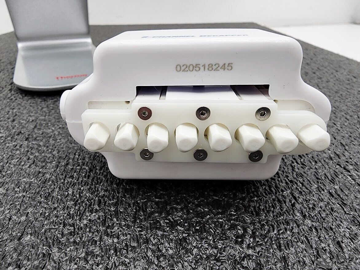 Thermo SCIENTIFIC 4105MAT 8-Channel Decapper for Matrix-Style Vials w/4106 Stand