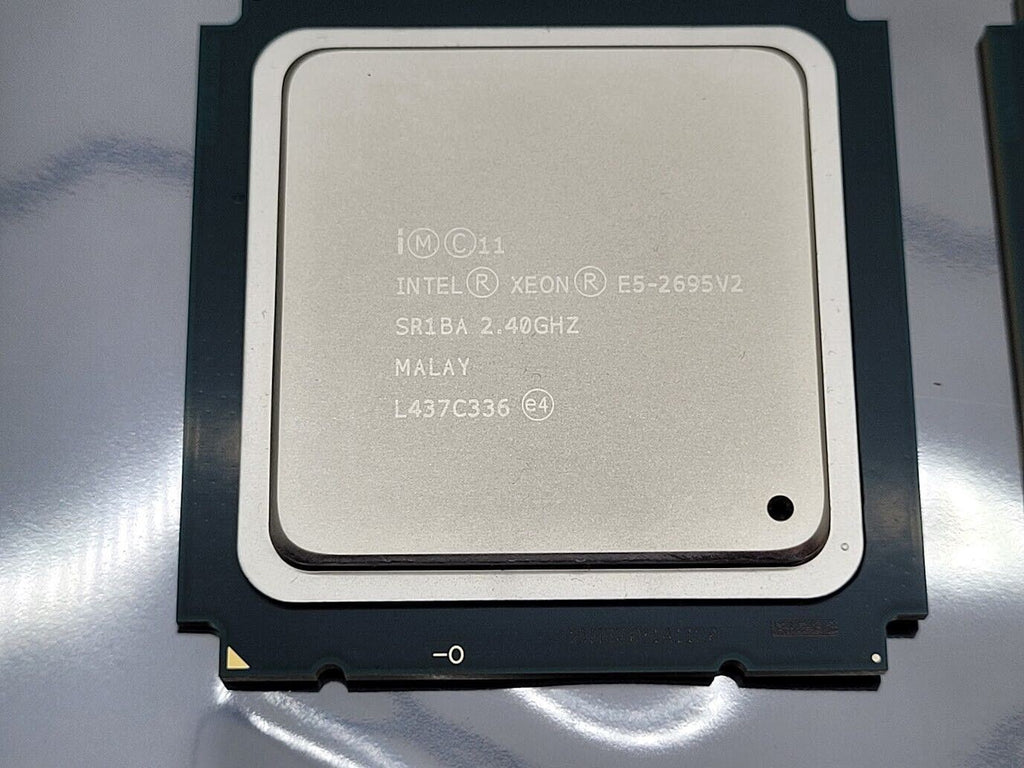 Lot of 2x SR1BA Intel Xeon 12 CORE E5-2695V2 30M 2.40 GHz 8GT/s 115W Processor